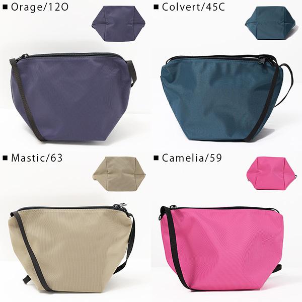 Herve Chapelier エルベシャプリエ ナイロン舟型ショルダー