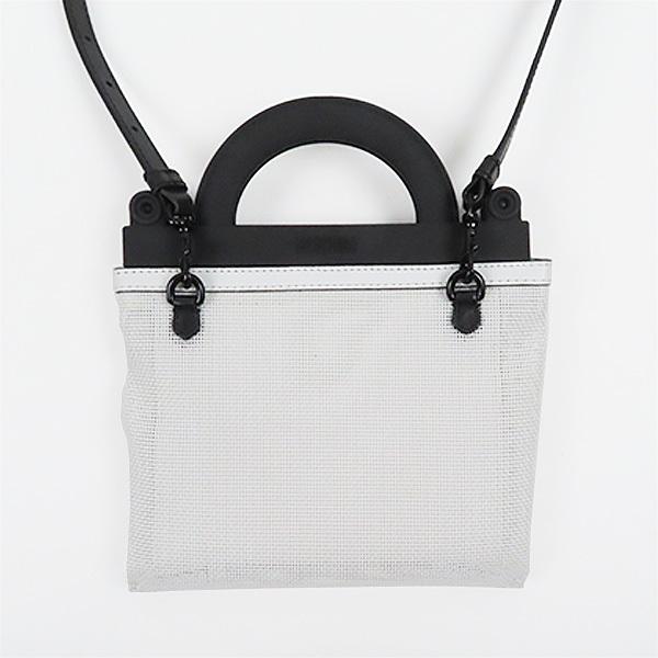 MOSCHINO（モスキーノ） Logo Mesh Shoulder Bag A75788221 1001 ロゴ 