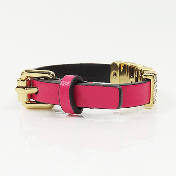 Moschino テティヘア チェン リンク フレスレット 【関税込】 MOSCHINO モスキーノ Crystal Embellished Logo Bracelet