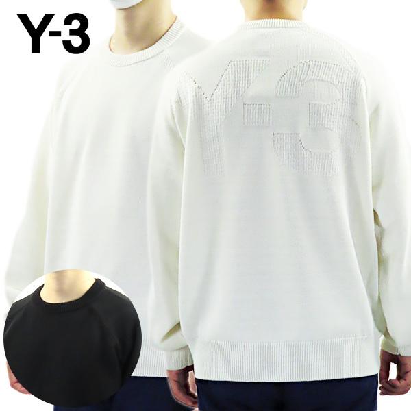 Y-3 ワイスリー GV4215 GV4214 クラシック ニット クルーネック セーター 長袖 メンズ