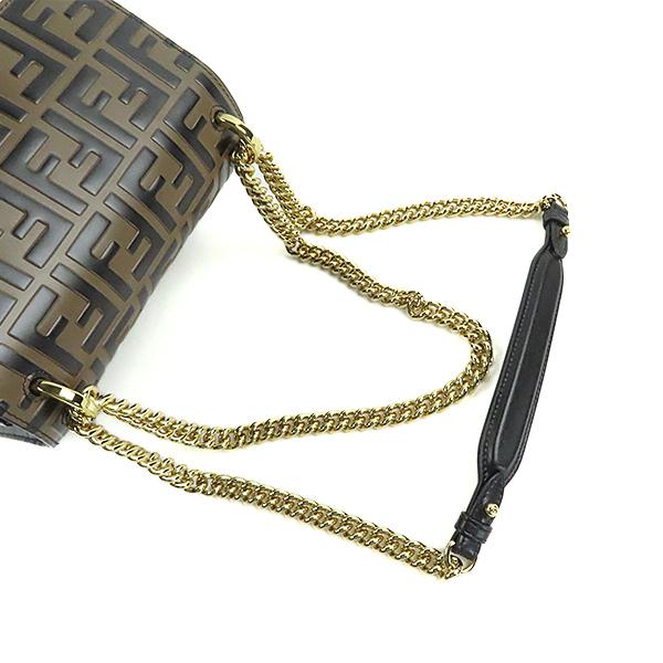 FENDI フェンディ KAN U SMALL Shoulder Bag 8M0417 A659 F13VK FF