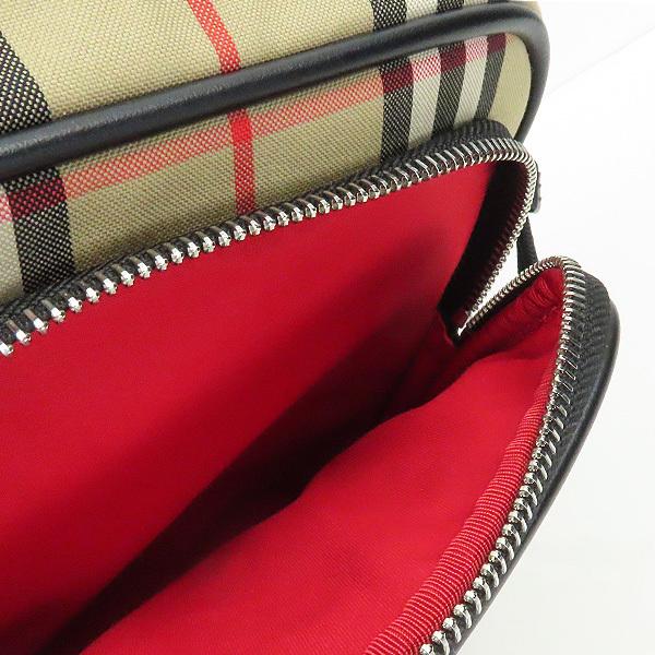 BURBERRY バーバリー Vintage Check Shoulder Bag ヴィンテージ チェック レザー クロスボディバッグ