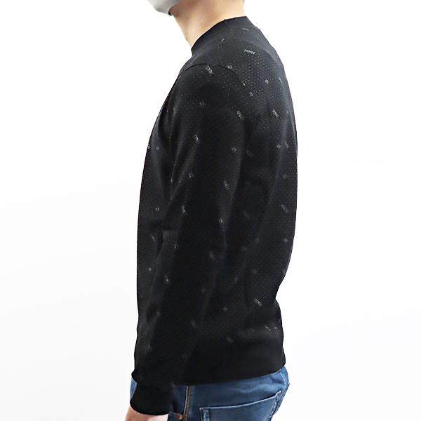 FENDI フェンディ LOGO SWEATSHIRT FZY497 AH2Z F0QA1 NERO セーター 