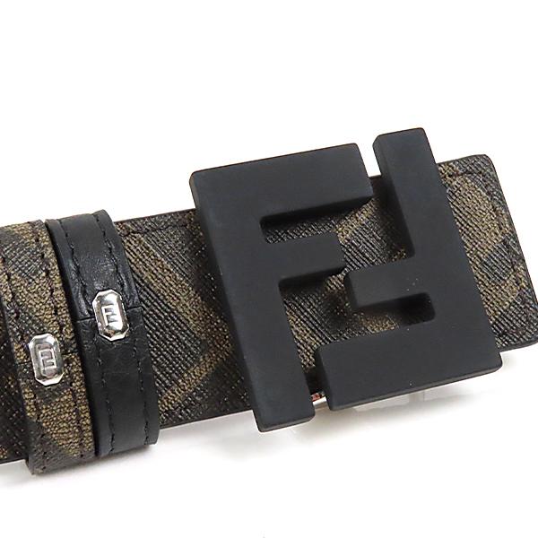 FENDI フェンディ FFMOTIF RFREVERSIBLE BELT 7C0432 AEU9 F148A NERO 
