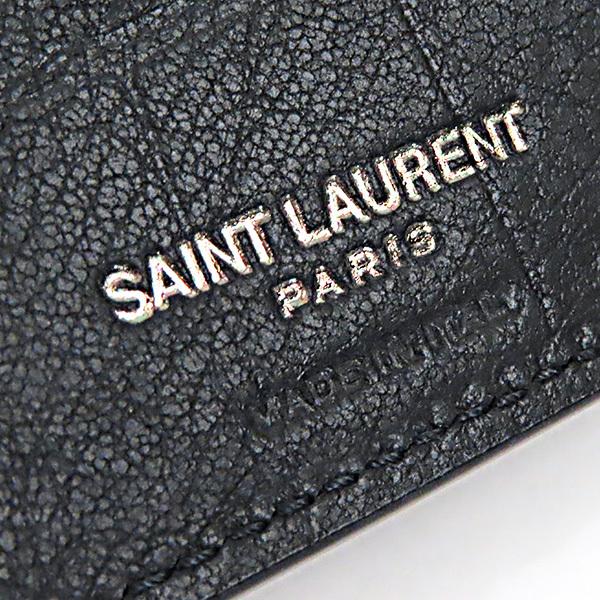 Saint Laurant サンローラン 453276 C9H0U メンズ サンローラン 二つ折り財布 折りたたみ財布 レザー ロゴの画像
