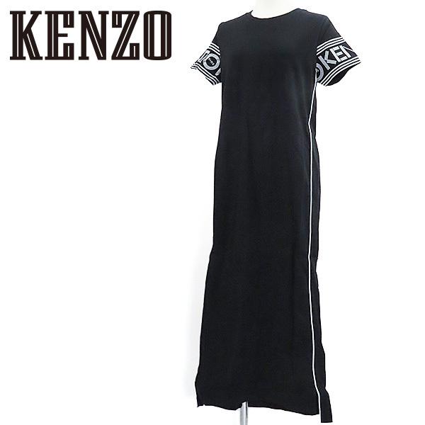 KENZO ケンゾー SPORT LONG TEE DRESS F952RO895985 99 ワンピースドレス Tシャツワンピース ロング丈