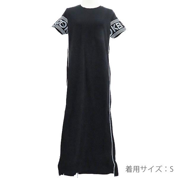 KENZO ケンゾー SPORT LONG TEE DRESS F952RO895985 99 ワンピースドレス Tシャツワンピース ロング丈