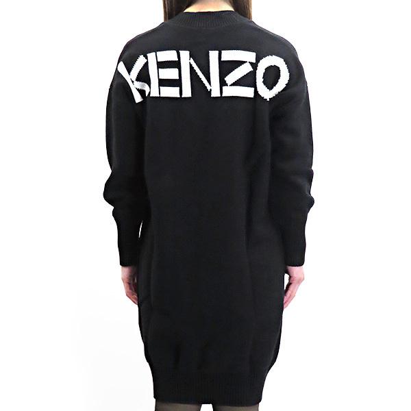 KENZO ケンゾー SPORT DRESS F962RO404814 99 ワンピースドレス ニットワンピース ニット ロゴ 114252