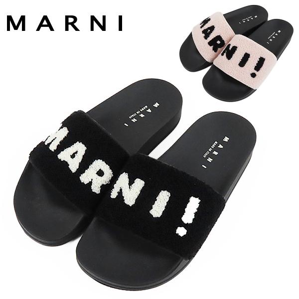 MARNI（マルニ） SLIDE SAMS010202 P3556 ZI969 ZL256 BLACK+LILY