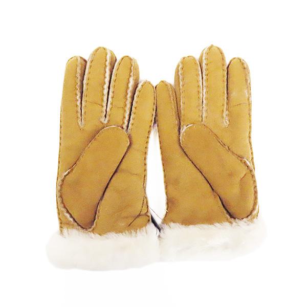 UGG（アグ） W SHEEPSKIN EMBROIDER GLOVE 20931 シープスキン