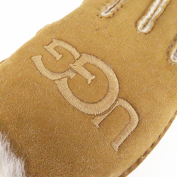 UGG（アグ） W SHEEPSKIN EMBROIDER GLOVE 20931 シープスキン