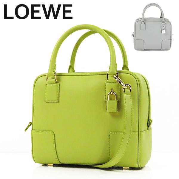 【美品】ロエベ　アマソナ19 サンド　百貨店購入　AMAZONA19 SAND LOEWE（ロエベ） AMAZONA 19 アマソナ19 スクアバッグ ナパカーフ