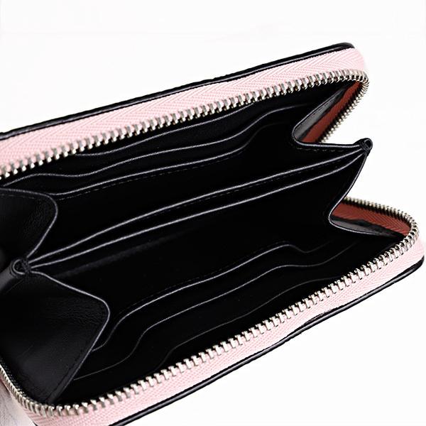 LOEWE ロエベ 6カード ジップ ウォレット 美品！ LOEWE（ロエベ） STRAP 6 CARDS WALLET 13488AB17 7657 8188 カード