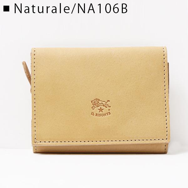 IL BISONTE イルビゾンテ MEDIUM WALLET 折りたたみ財布 三
