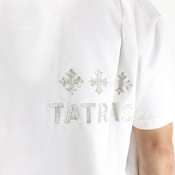 TATRAS（タトラス） NUNKI ヌンキ Tシャツ 半袖 トップス ロゴ刺繍