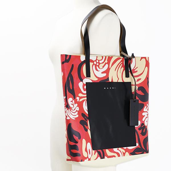 MARNI マルニ SHOPPING BAG ショッピング トートバッグ PVC