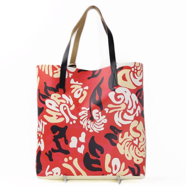 MARNI マルニ SHOPPING BAG ショッピング トートバッグ PVC
