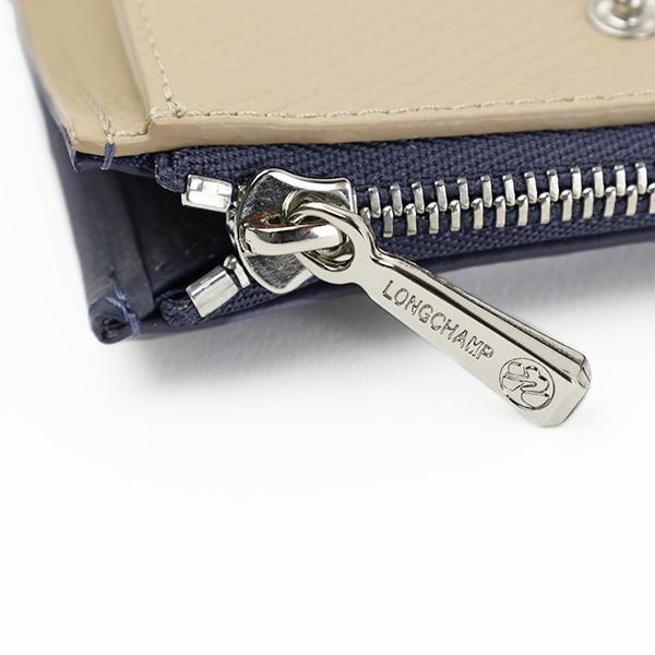 LOEWE Longchamp ロンシャン COMPACT WALLET 30009 HPN ロゾ 二