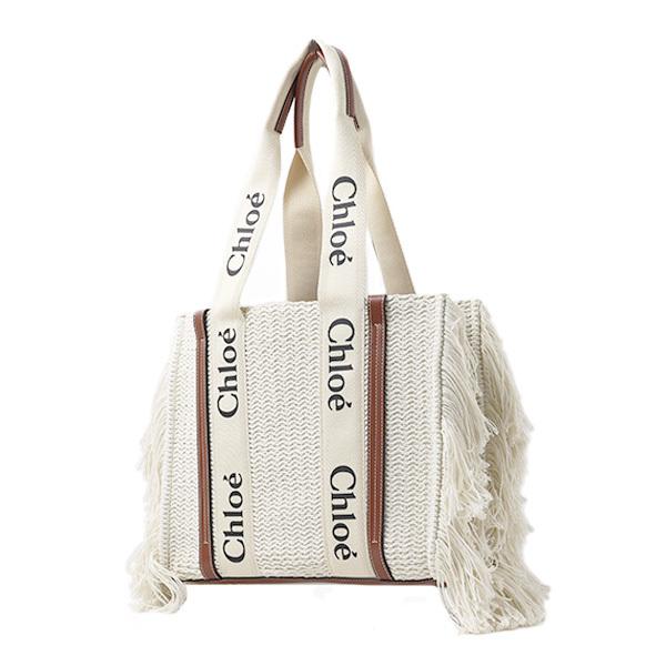 Chloe クロエ Woody Medium Tote Bag トートバッグ A4 本革 レザー