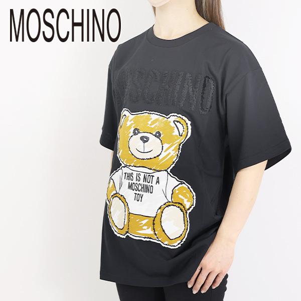 MOSCHINO（モスキーノ） V0710 0440 6555 Tシャツ 半袖 オーバーサイズ 