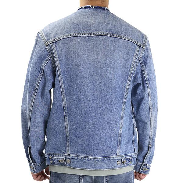 Maison Margiela メゾンマルジェラ デニムジャケット ノーカラー Maison Margiela メゾンマルジェラ デニムジャケット ノーカラー