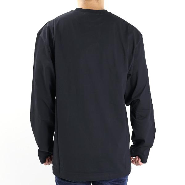 MSGM エムエスジーエム 2000 MM511 200002 長袖 Tシャツ ペイント ロゴ  