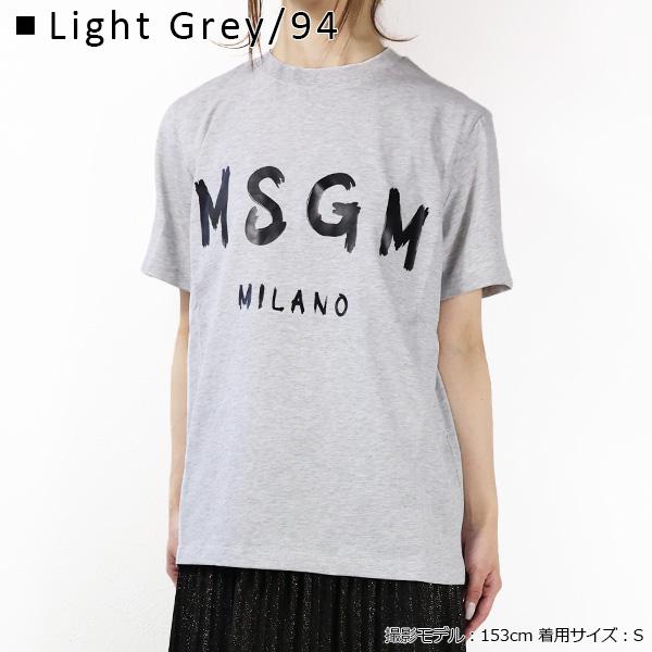 MSGM（エムエスジーエム） 2000 MDM510 200002 ブラッシュロゴ 半袖 T