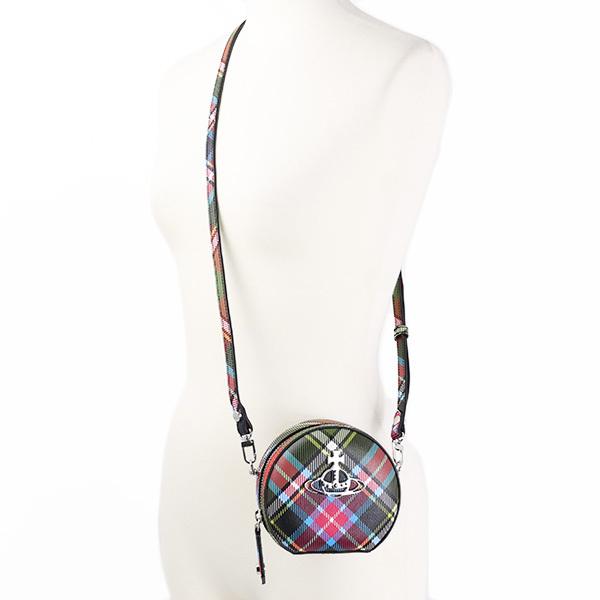 【未使用級】ヴィヴィアンウエストウッド オーブロゴクロスボディ バッグ　チェック Vivienne Westwood（ヴィヴィアンウエストウッド） DAISY ミニクロス