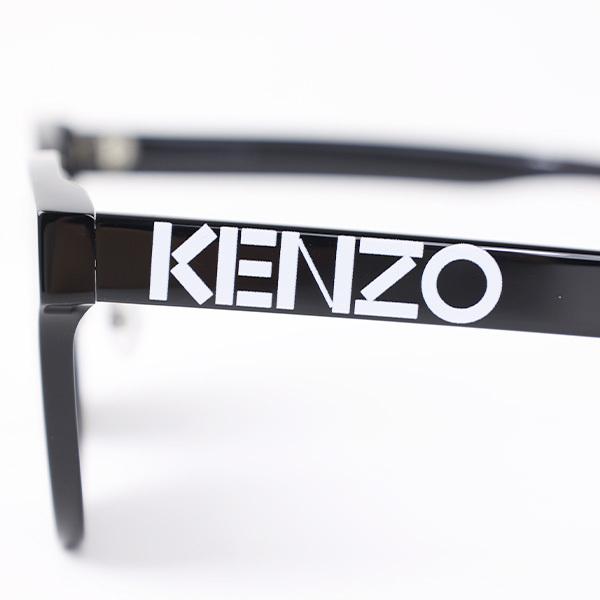 KENZO（ケンゾー） スクエア サングラス UVカット ロゴ メンズ