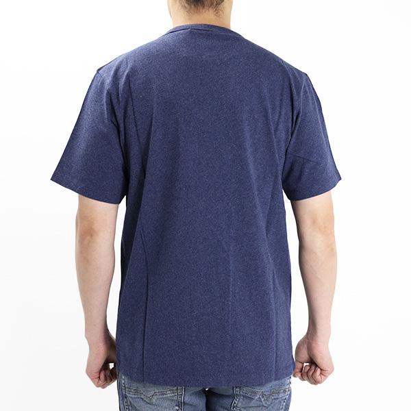 Maison Kitsune メゾンキツネ Ｔシャツ 半袖  ネイビーフォックスパッチ コットン100%  IM00110KJ0008｜lag-onlinestore｜04