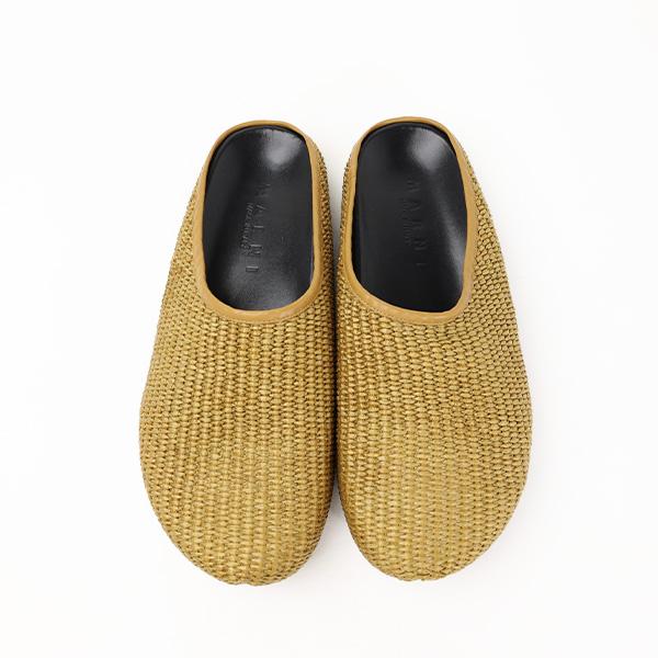 MARNI（マルニ） SABOT RAFFIA SLIPPERS SBMR001901 P3860 ZN001