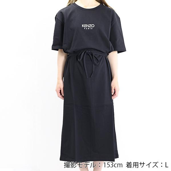 KENZO ブラック ポロシャツスタイル ワンピース XS KENZO ブラック ポロシャツスタイル ワンピース XS ワンピース