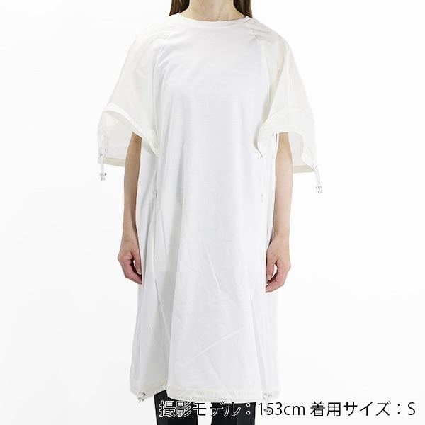 MONCLER モンクレール COTTON MINI DRESS 8I000 06 809CR 033 ワンピース Tシャツドレス 切り替え 半袖 膝丈 レディース｜lag-onlinestore｜02