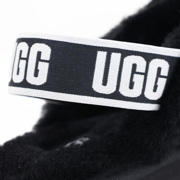 UGG（アグ） Disco Cross Slide ムートンサンダル プラットフォーム