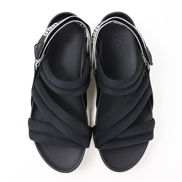 UGG ブラック スポーツサンダル　24cm UGG アグ サンダル レディース ゴールデンスター 1136783