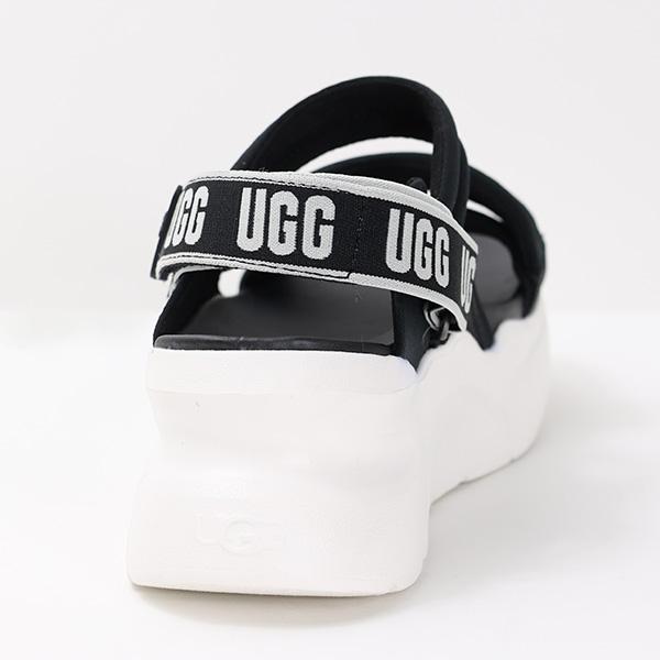 新品未使用 UGG ブラック プラットフォームサンダル UGG アグ サンダル レディース 1167431 ブラック 黒 ベージュ 靴