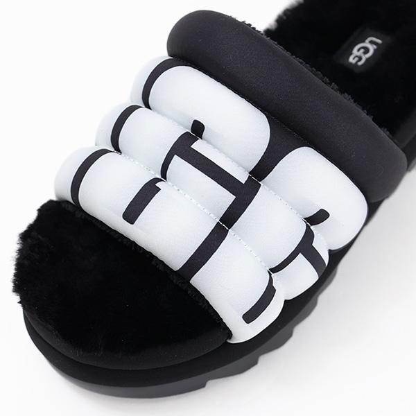 UGG（アグ） Maxi Slide Logo サンダル プラットフォーム 厚底