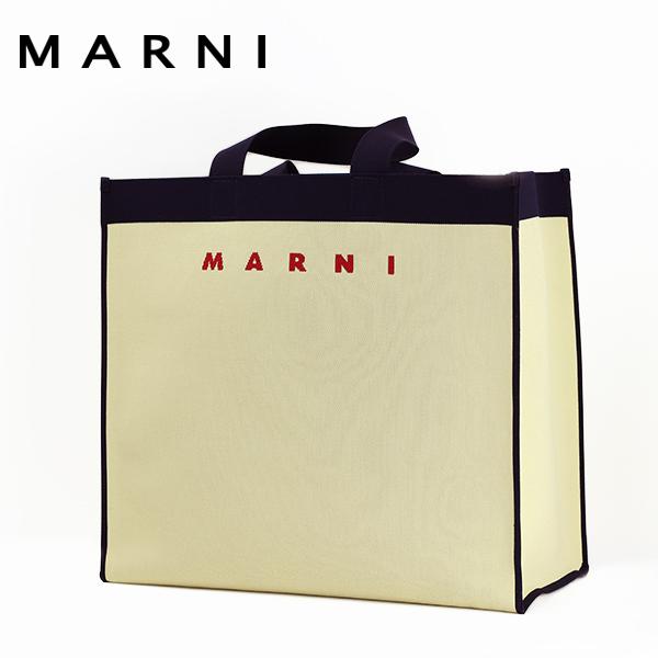 MARNI ジャガード MARNI（マルニ） ショッピングバッグ トートバッグ 手提げバッグ