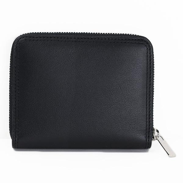 J&M Davidson L字ジップ カード コインケース 財布　黒 レザー J&M Davidson L字ジップ カードケース コインケース 財布 黒