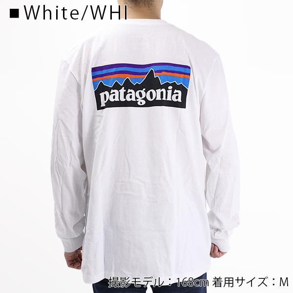 Patagonia パタゴニア Ms L/S P-6 Logo Responsibili-Tee Tシャツ 長袖 ロンT ロゴプリント メンズ 39161 野外フェス 海 山 キャンプ｜lag-onlinestore｜03