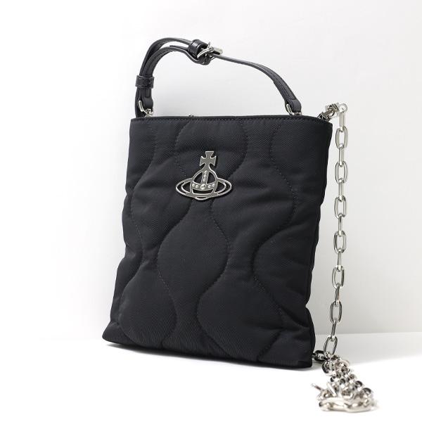 ヴィヴィアン ウエストウッド CAMPER SQUARE CROSSBODY BAG ショルダーバッグ チェーン 2way オーブ レディース
