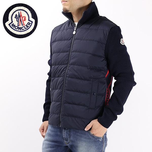 MONCLER（モンクレール） Cardigan Tricot コンビブルゾン ダウン