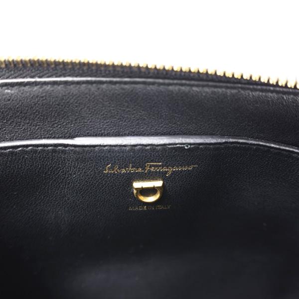 Salvatore Ferragamo サルヴァトーレフェラガモ TRIFOLIOショルダーバッグ チェーン ガンチーニ レザー レディース 21I013 724604 21I013 724605｜lag-onlinestore｜06