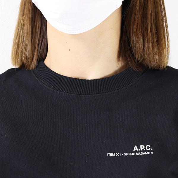 A.P.C. アーペーセー COEAS SWEATSHIRT COEAS スウェット トレーナー 長袖  レディース F27663の画像