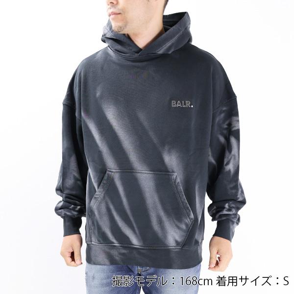 BALR.（ボーラー） Joey Box Washed Hoodie パーカー スウェット プル 