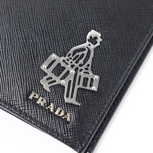 PRADA ケース ミニ財布 正規品【PRADA】ソフトルックスレザー コインケース/ 2MM003 (PRADA