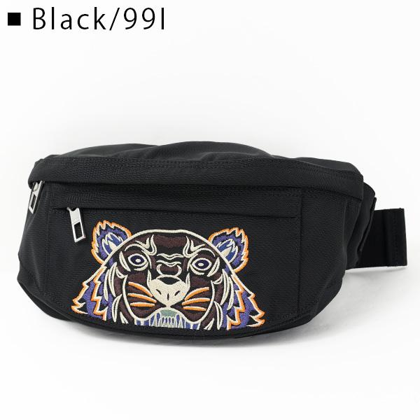KENZO（ケンゾー） BELT BAG ボディバッグ ウエストポーチ 刺繍