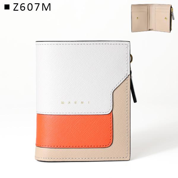 MARNI（マルニ） BI-FOLD WALLET 二つ折り財布 折りたたみ財布 マルチ