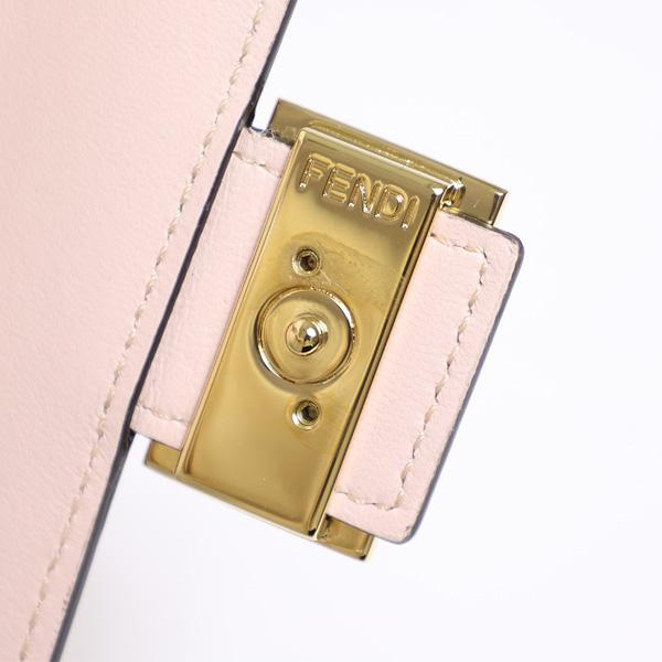 FENDI（フェンディ） 三つ折り財布 バゲット マイクロ 小銭入れ付き FF