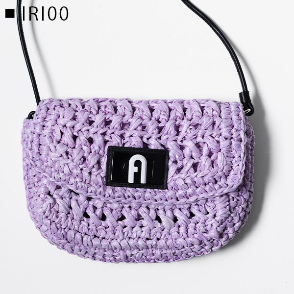 FURLA（フルラ） ラフィア ミニショルダーバッグ クロスボディバッグ
